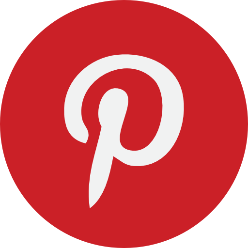 Logo de pinterest redondo